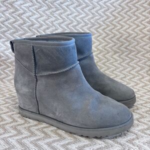 UGG Women’s Classic Femme Mini Hidden Wedge Suede Boot